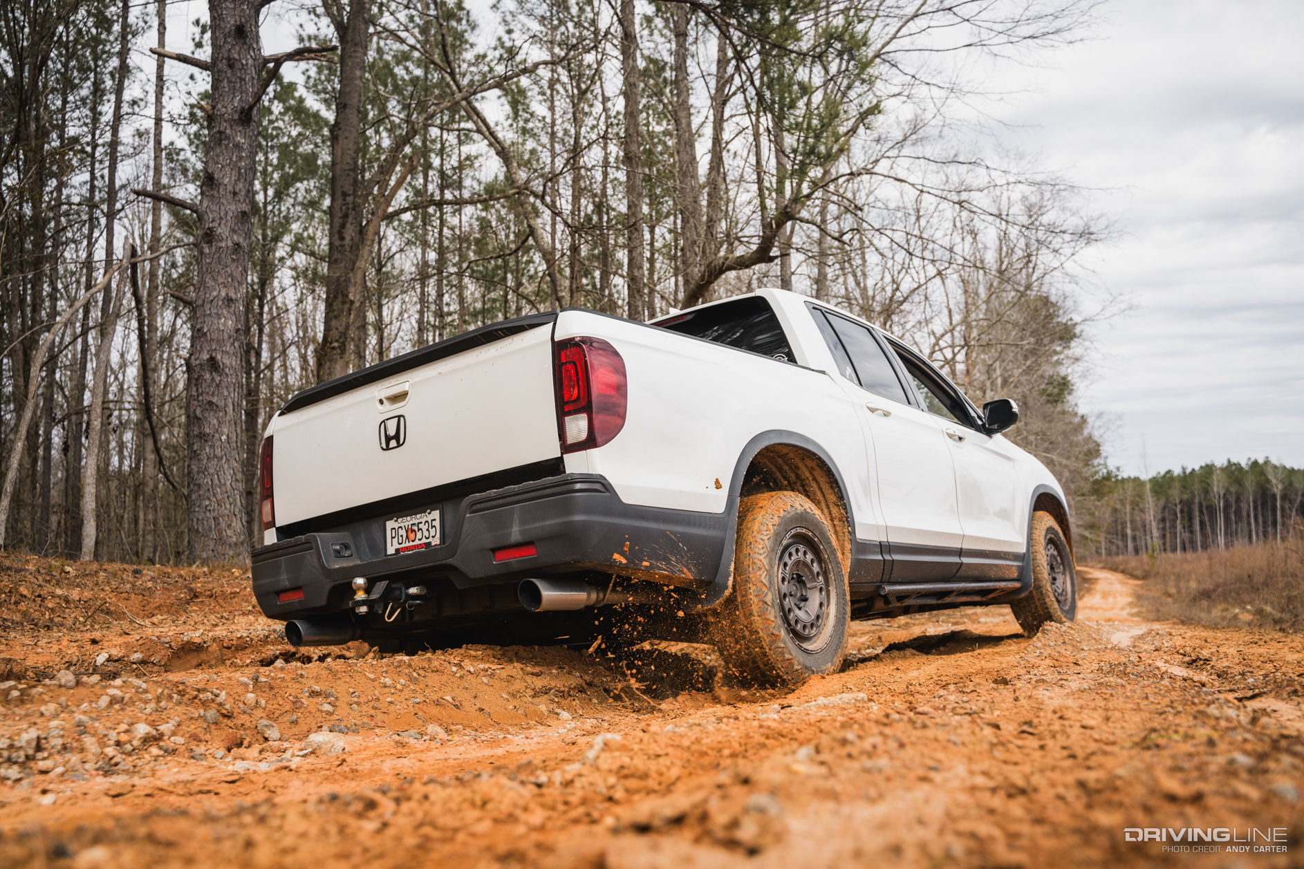 Honda Ridgeline from Rear