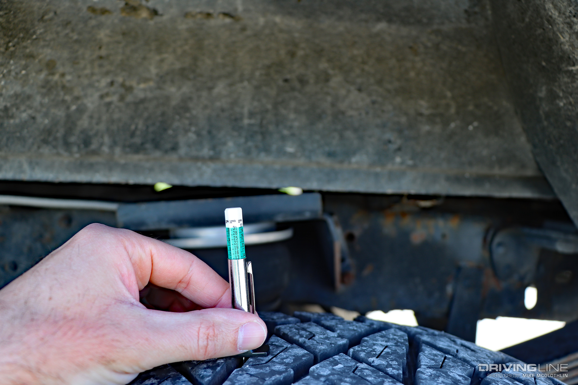 Tire Tread Depth Gauge Nitto Ridge Grappler