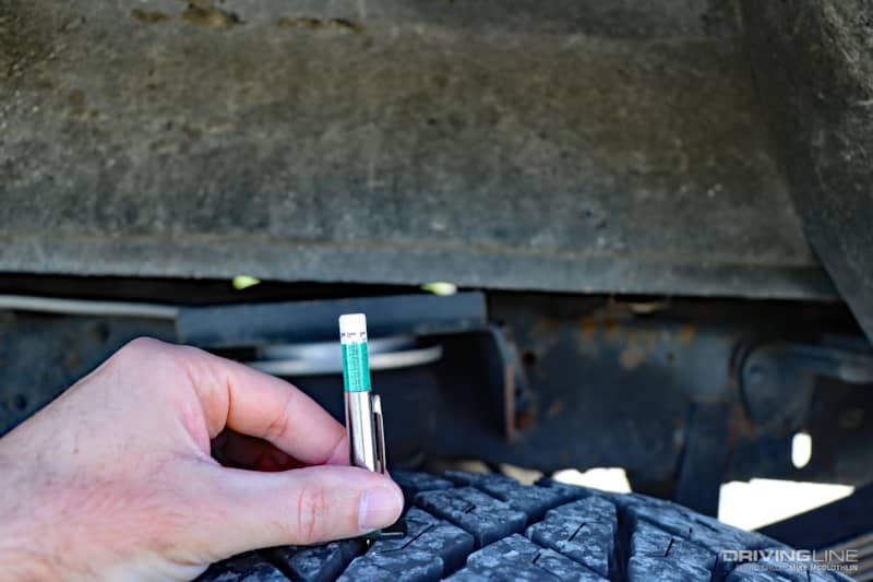Tire Tread Depth Gauge Nitto Ridge Grappler