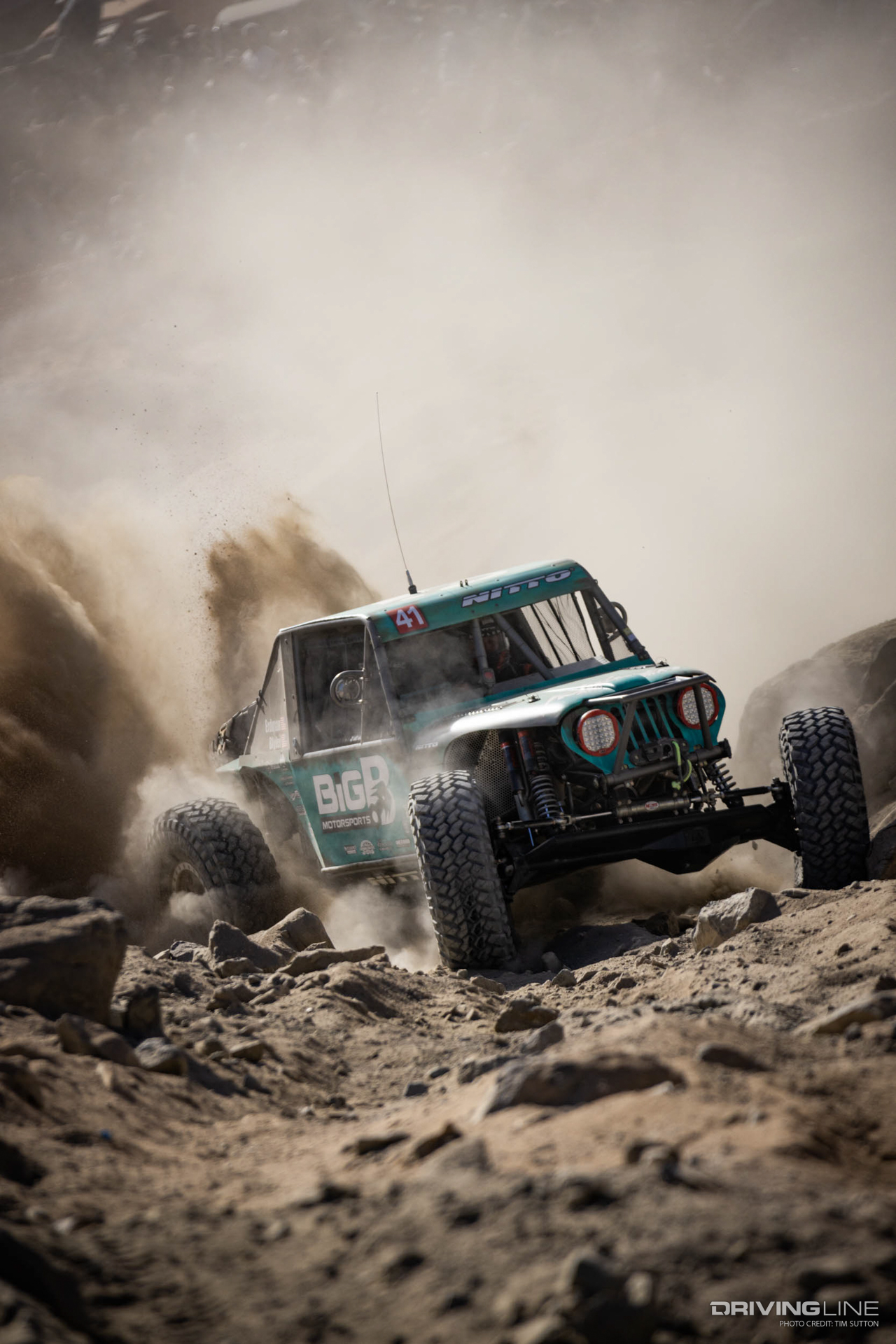 Josh Blyler Ultra4 off-road racing in the 2023 KOH Nitto Race of Kings