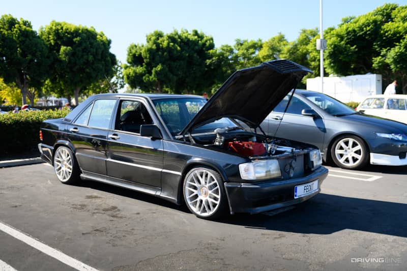 Honda engine swapped Mercedes Benz