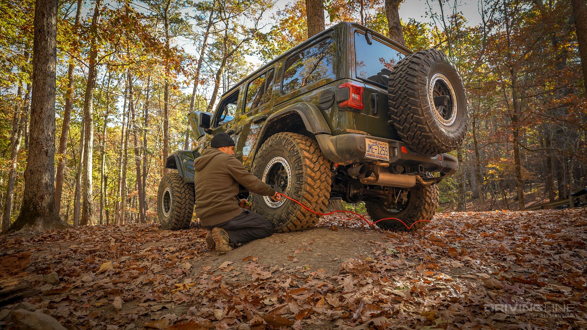 Jeep Wrangler Rubicon 392 Airing Up 37 Nitto Trail Grappler Uwharrie