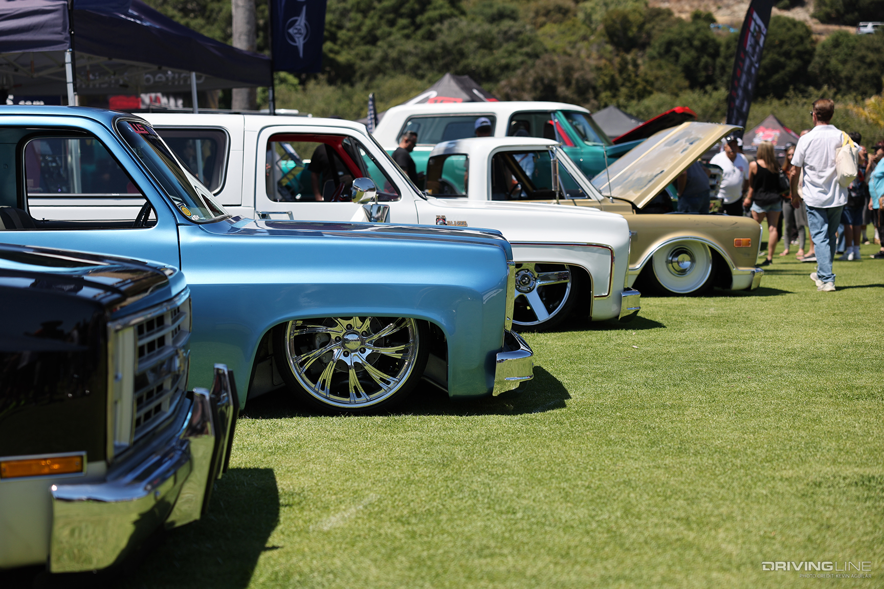 C10s and Classic Chevys at the 2023 C10 SLO Down