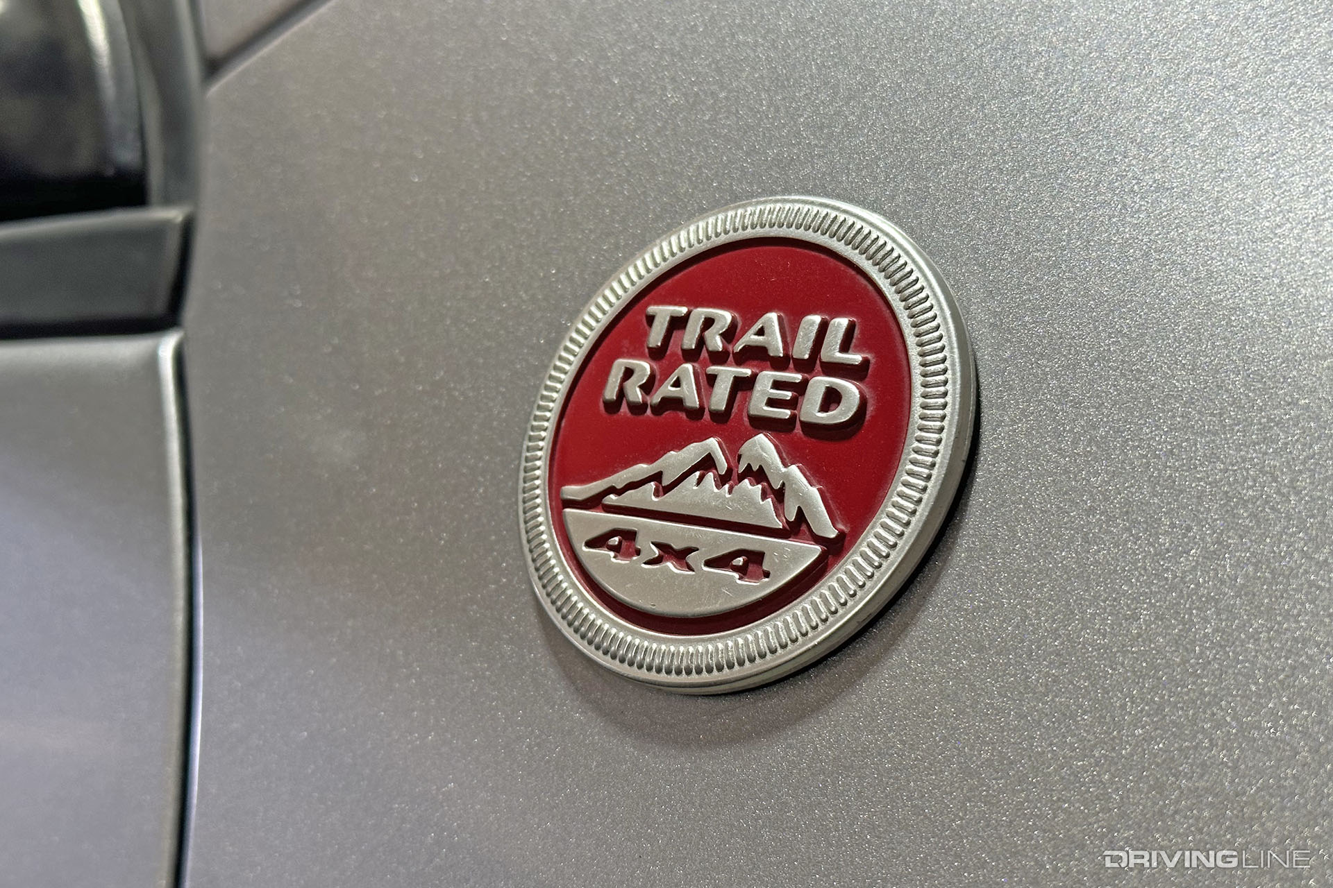 Jeep Cherokee Trailhawk Trail Rated Badge