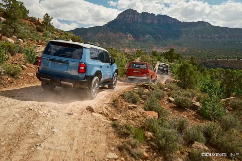 2024 Land Cruiser Off Roading