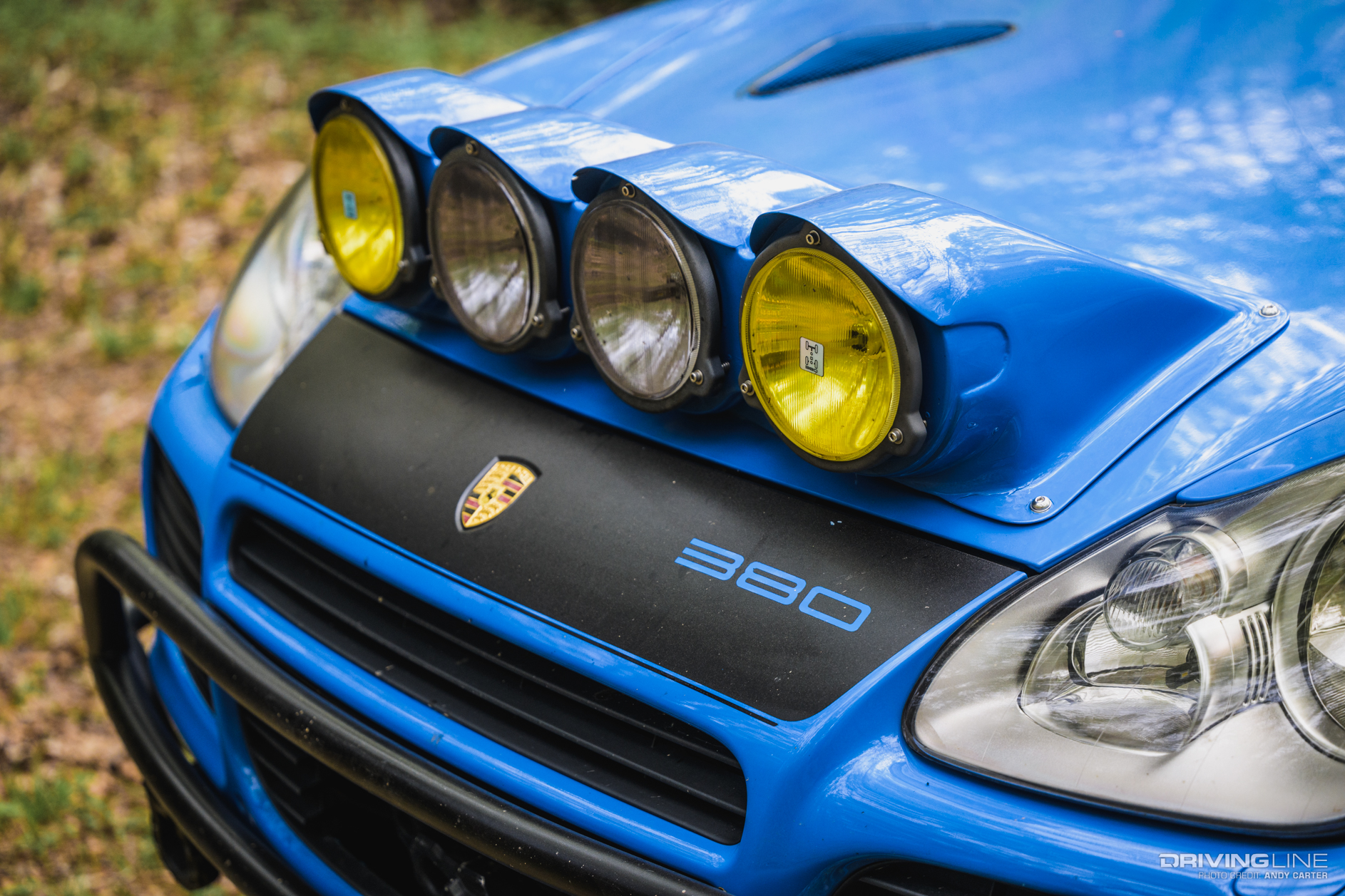 Light Pod on Porsche Cayenne