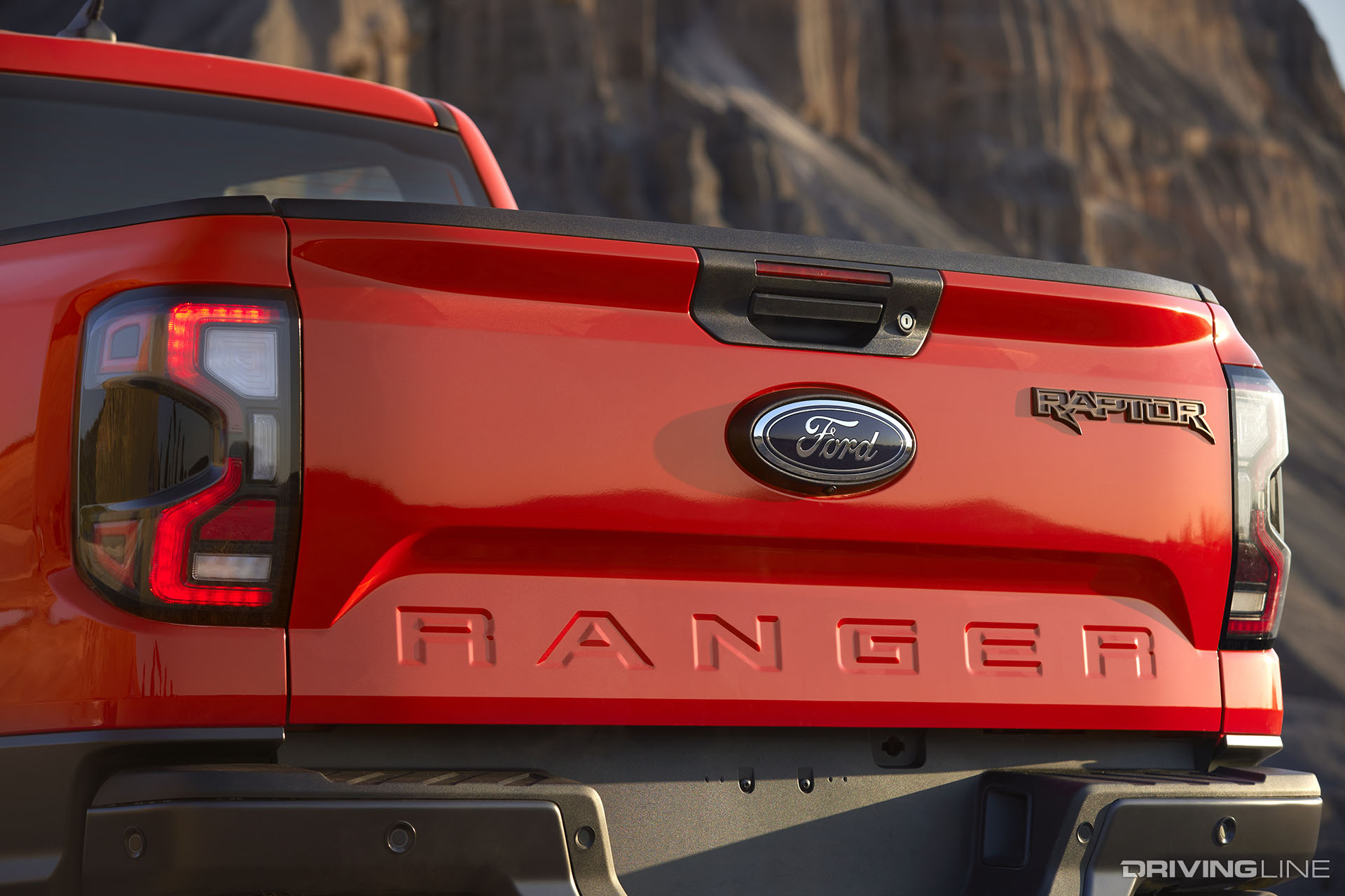 Ford Ranger Raptor rear end