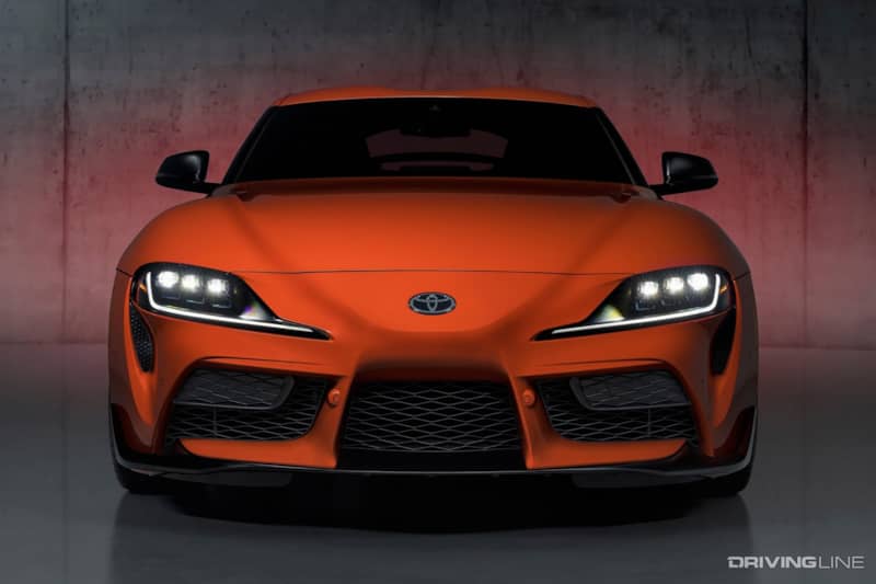Toyota GR Supra Front View
