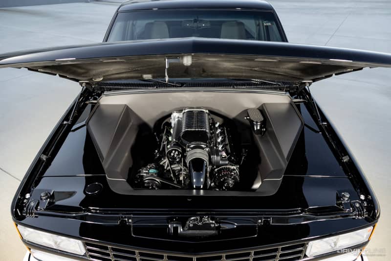 Supercharged LS Engine of Jeff Volker's 1993 C1500 Indy 500 Pace Truck