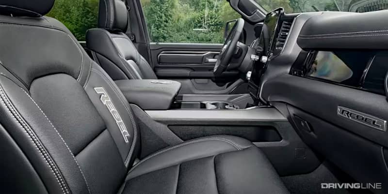 2025 Ram Truck Rebel Trim Interior