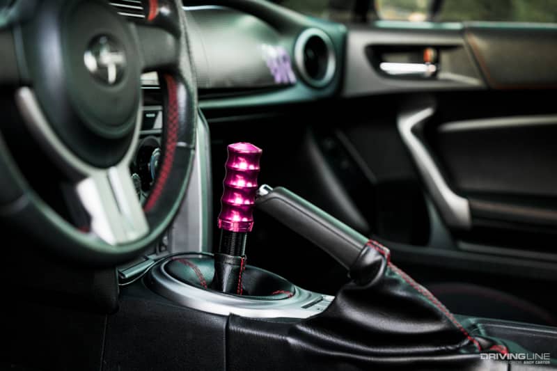 Six Speed Transmission in a V8-swapped Scion FRS