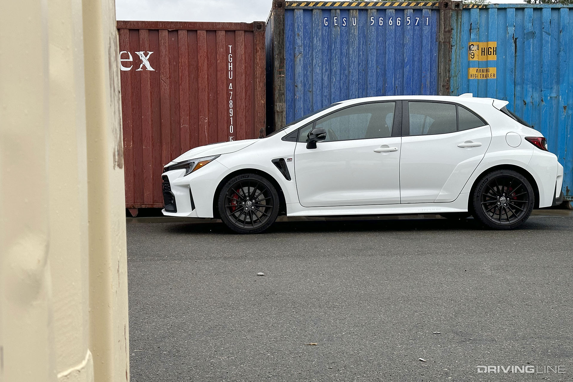 Toyota GR Corolla Side View