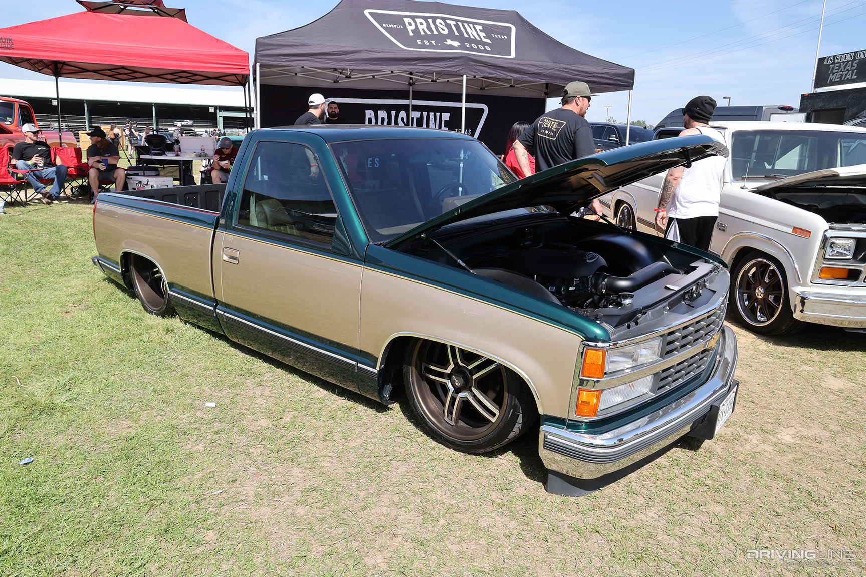 Jose Galvan’s ’91 Chevy Silverado at Lone Star Throwdown 2023