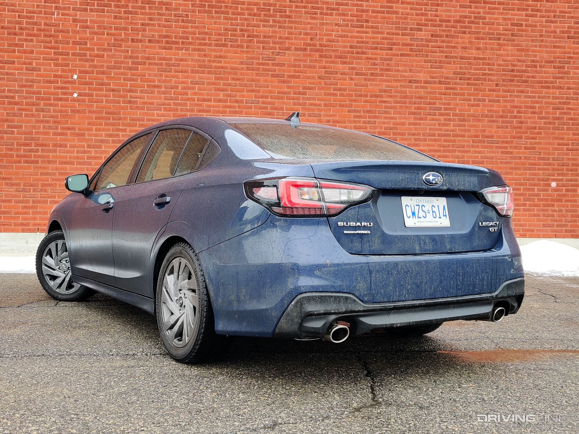 2023 Subaru Legacy XT Touring rear 3/4 view