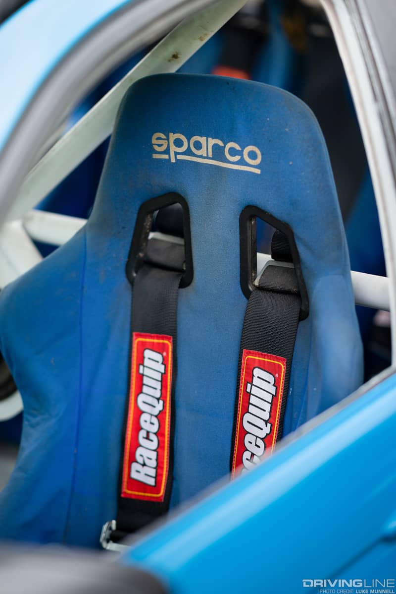 Sparco seats in E46 Drift wagon