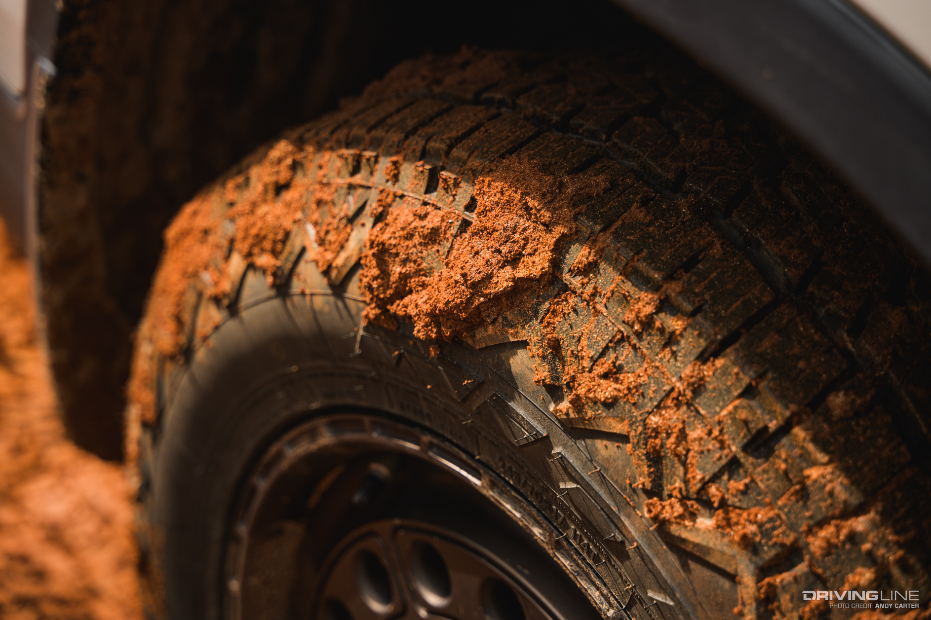 Nitto Nomad Grappler in red clay