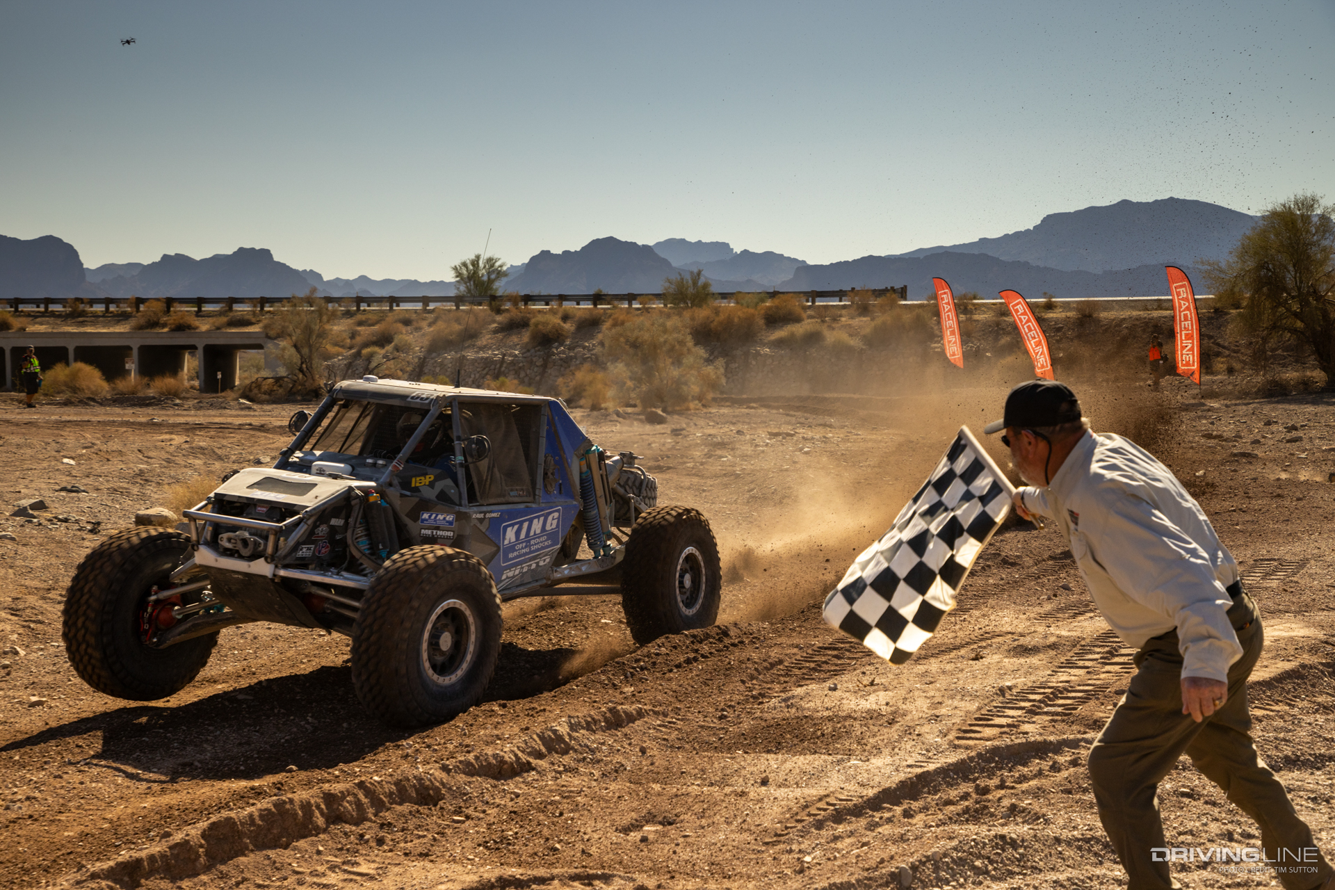 Raul Gomez finishes the 2023 Ultra4 Legends of Havasu off-road race