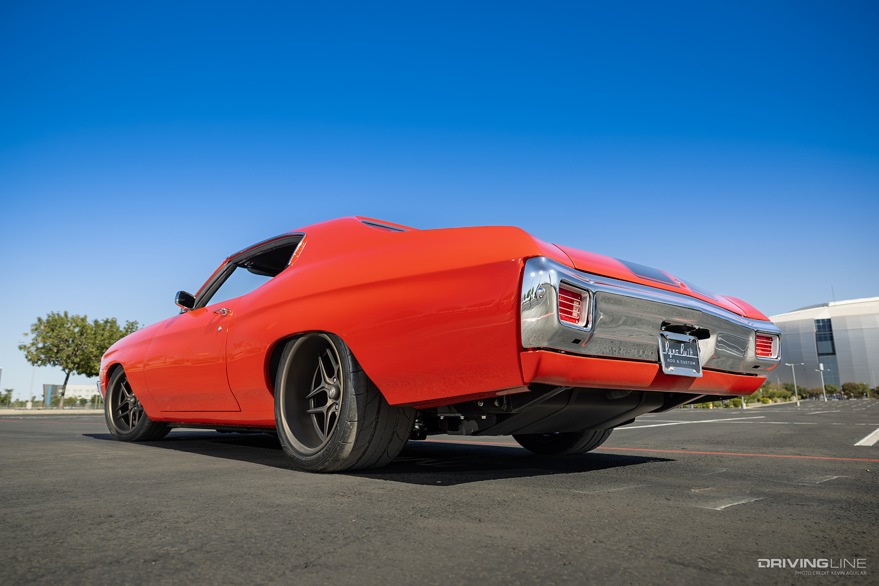 Rear of Zach Hightower's '70 Chevrolet Chevelle