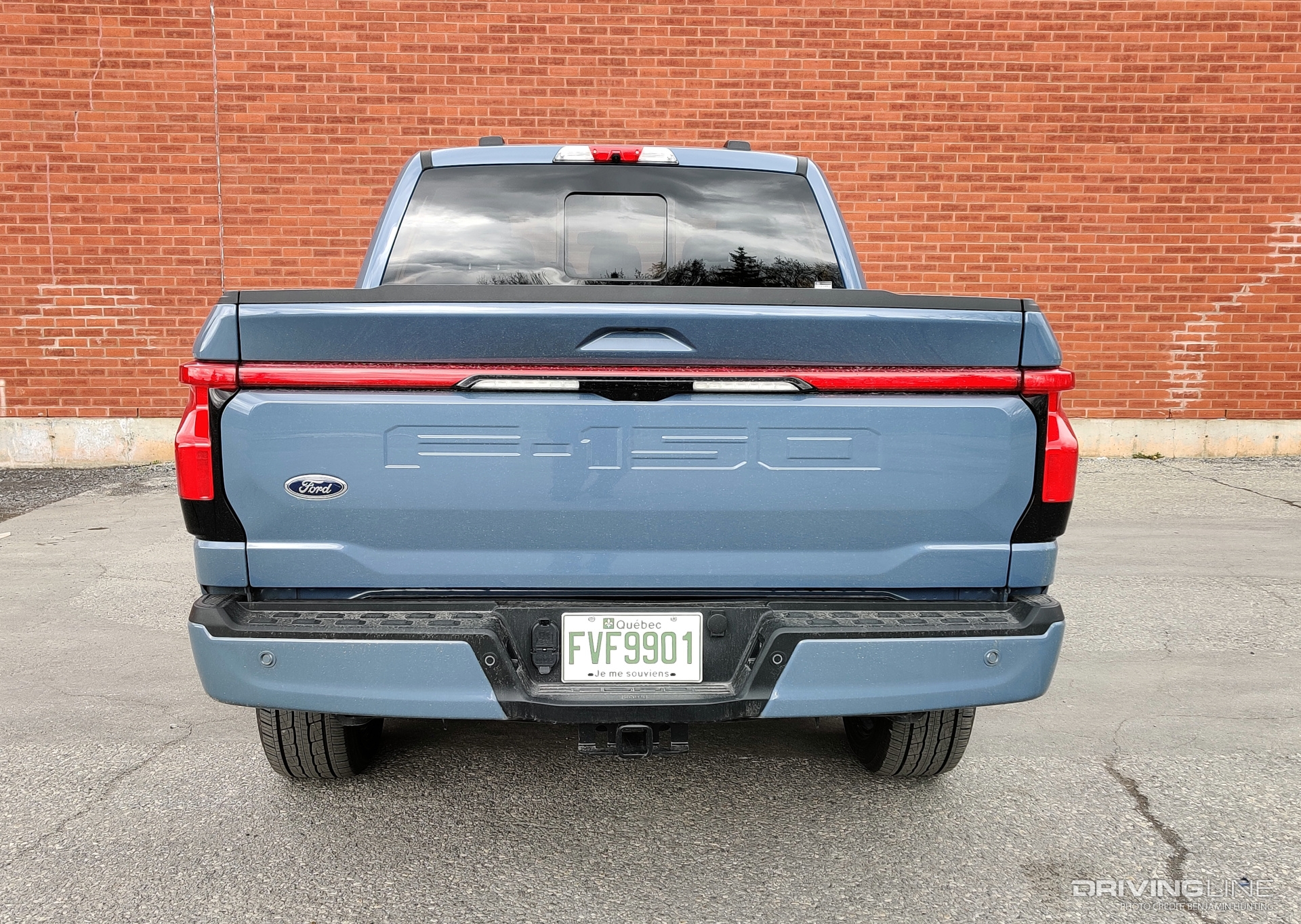 2023 Ford F-150 Lightning EV rear view