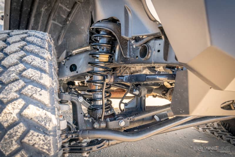 Jeep Wrangler Rubicon JL on 37 front bumpstop Dynatrac EnduroSport lift