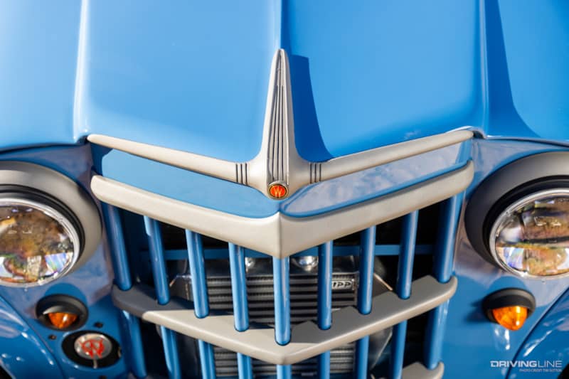 57 Willys Grille and Headlights