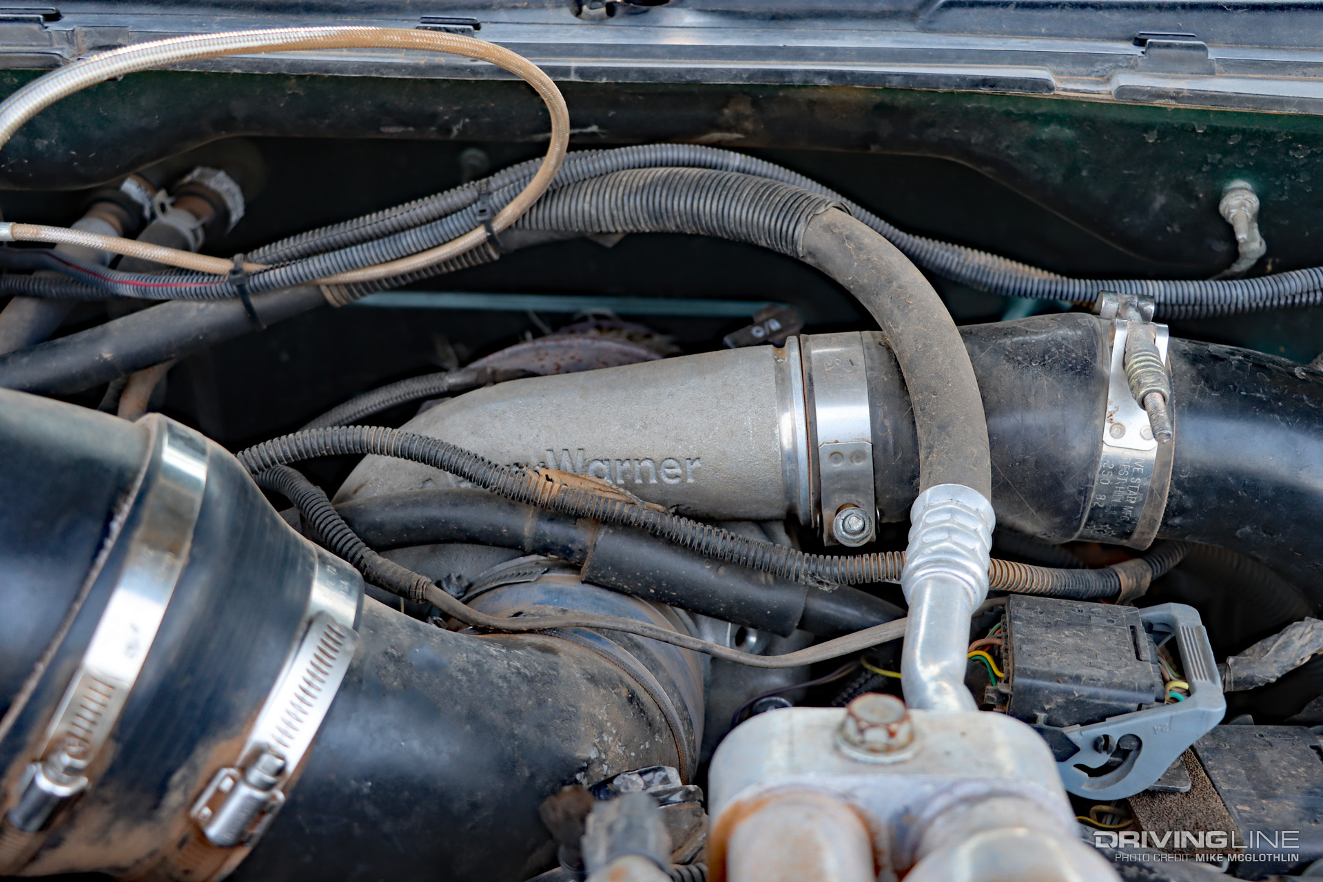 BorgWarner S372 SXE Turbocharger Duramax