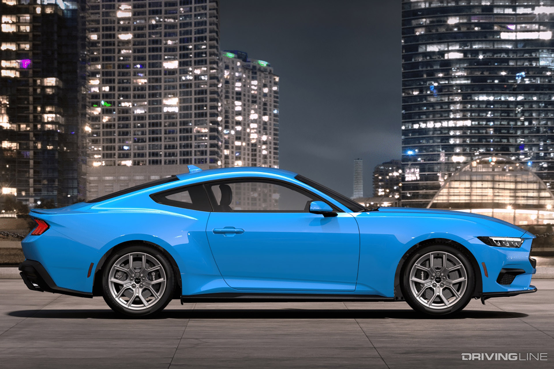 2024 Mustang EcoBoost Side View