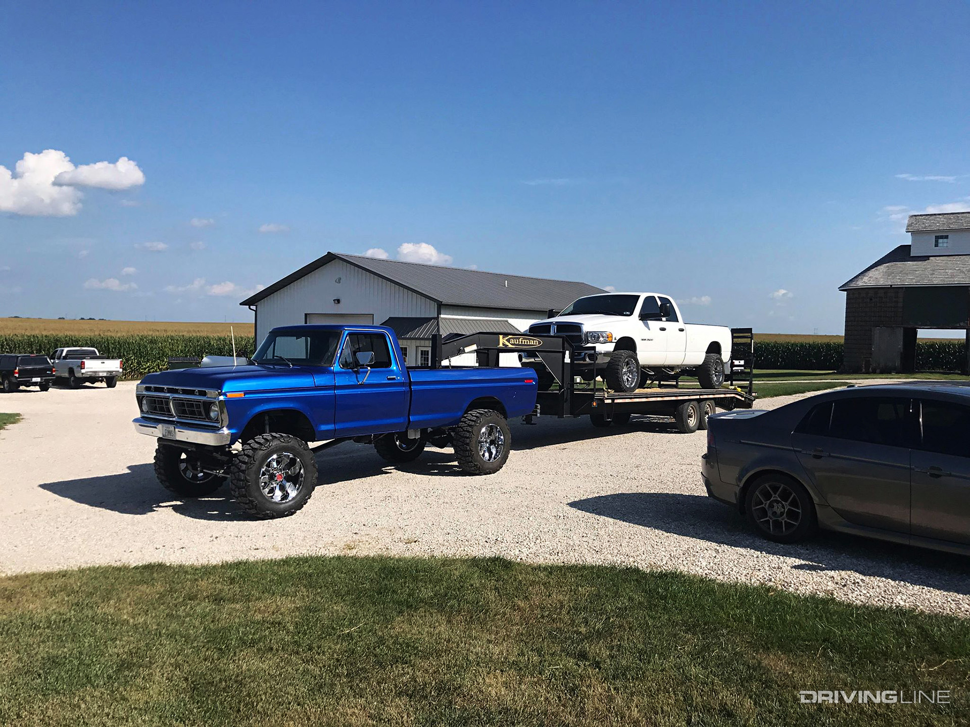F-250 High Boy Trailer Tow Nitto Mud Grappler