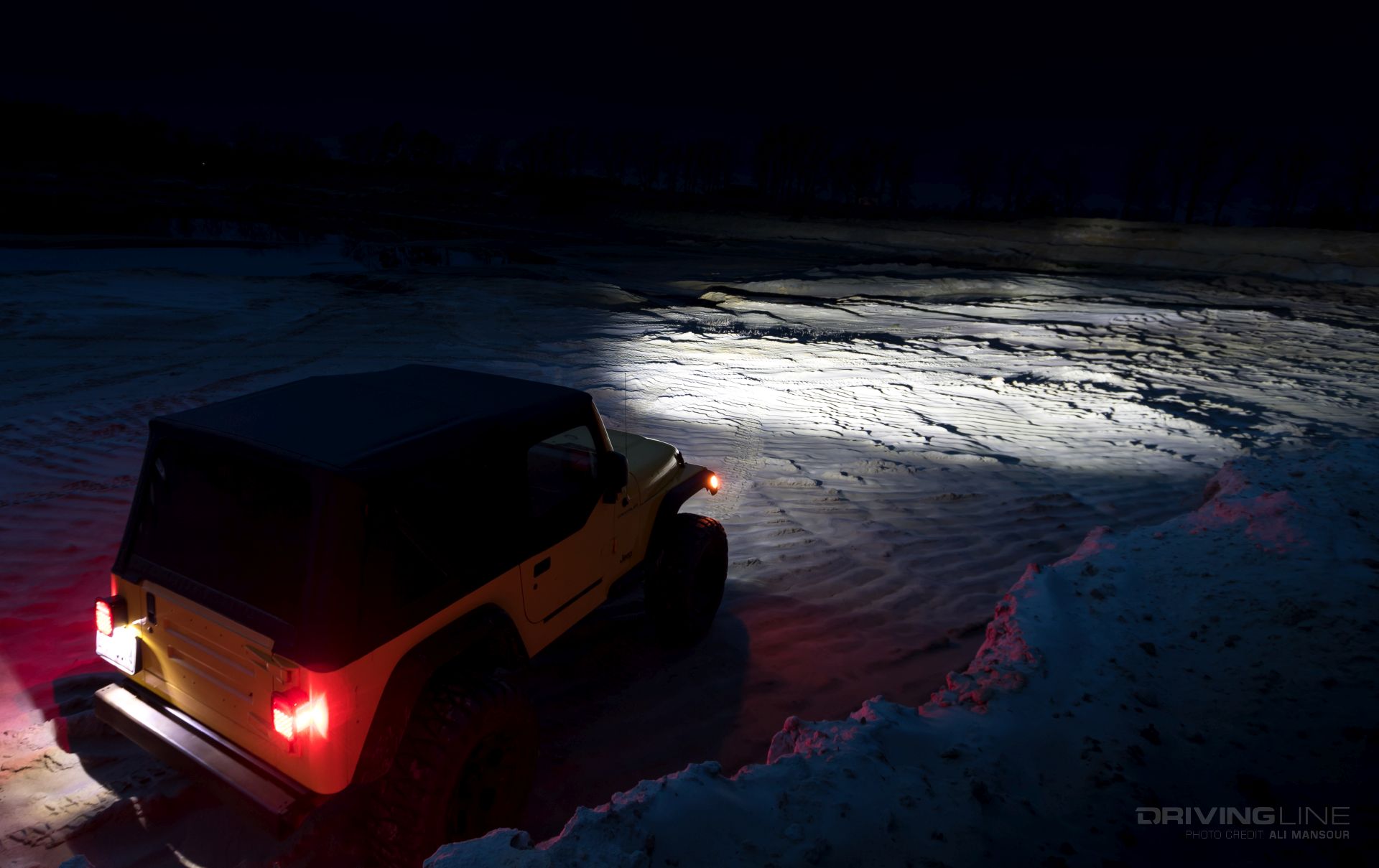 Jeep Wrangler TJ Quadratec LED headlights