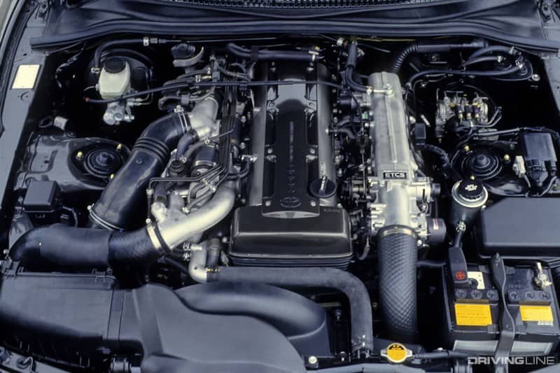 Mk4 Supra Engine Bay