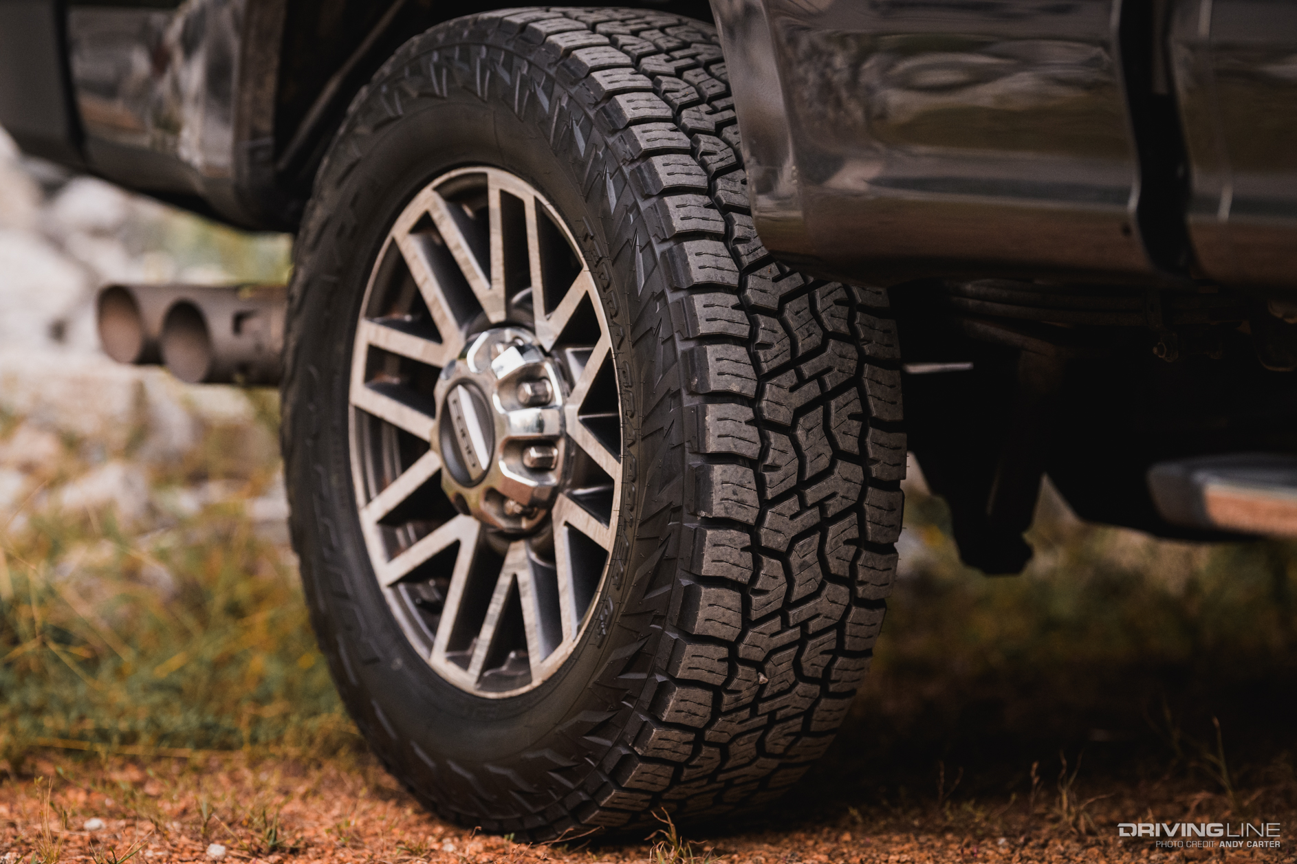 Ford F250 Diesel with Terra Grappler G3 tires