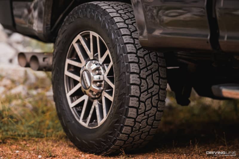 Ford F250 Diesel with Terra Grappler G3 tires