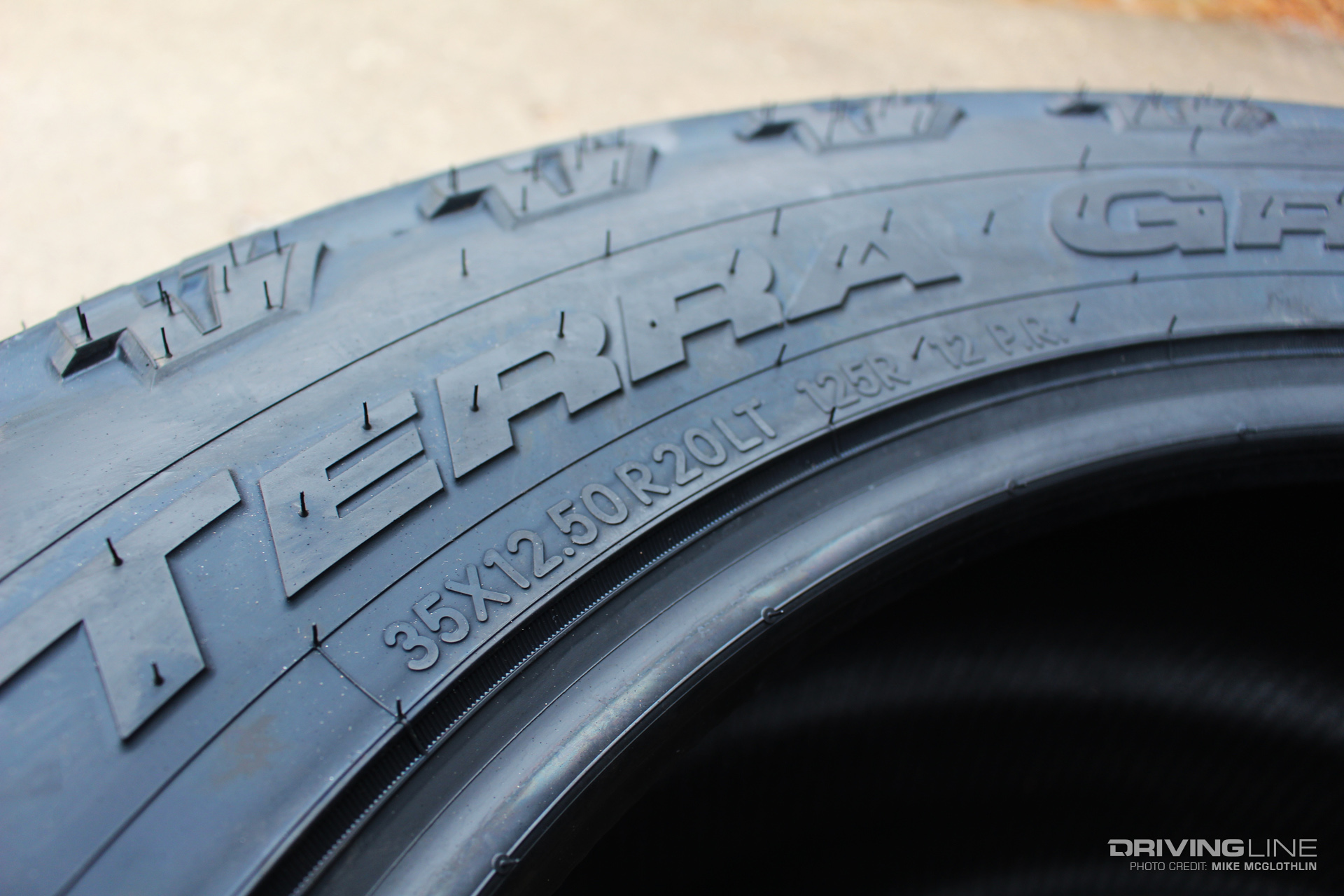 35x12.50R20LT Terra Grappler G2 Tires
