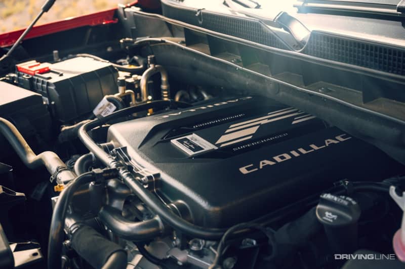 Cadillac Escalade V V8 engine