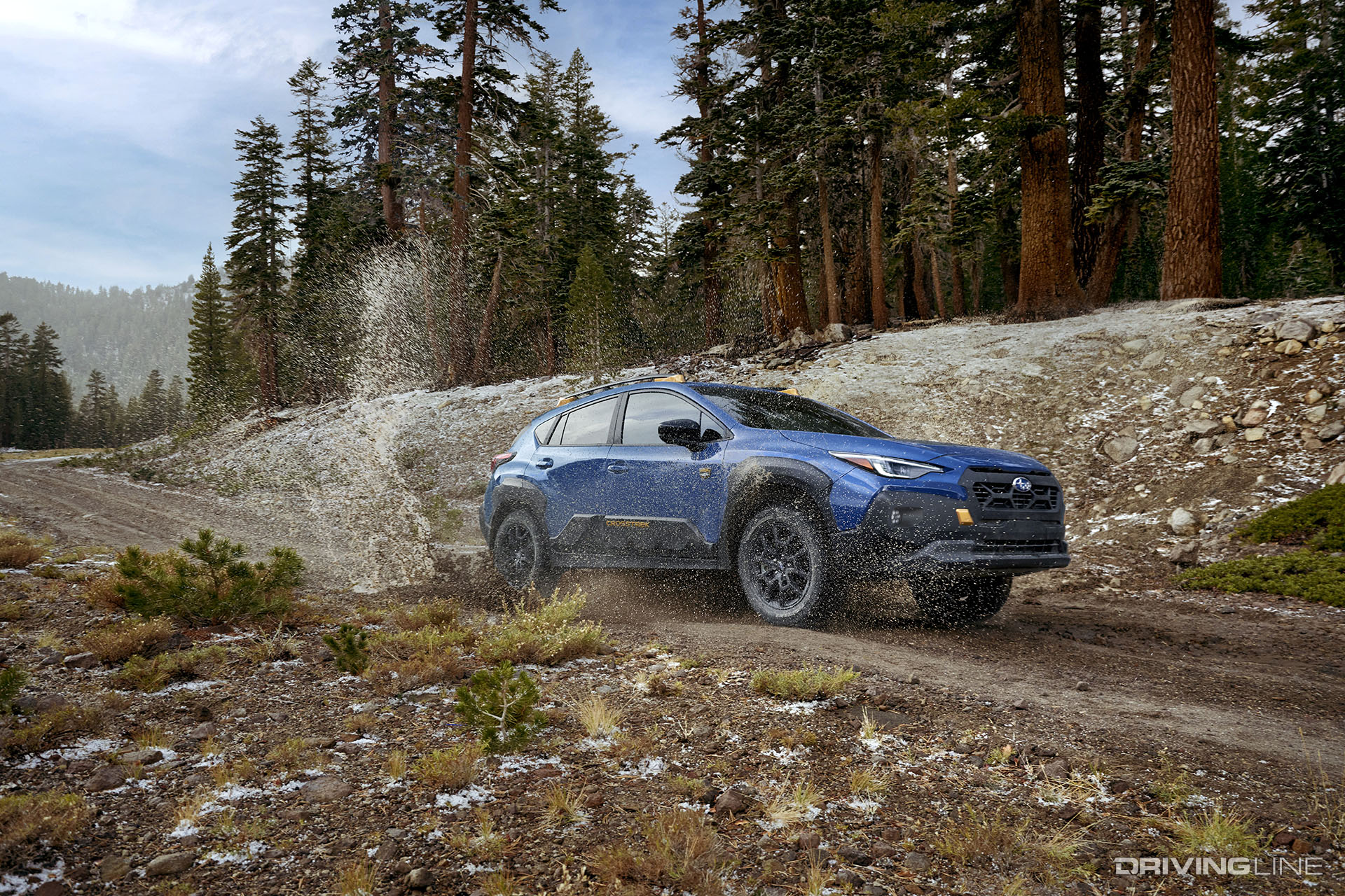 2024 Subaru Crosstrek Wilderness in Mud