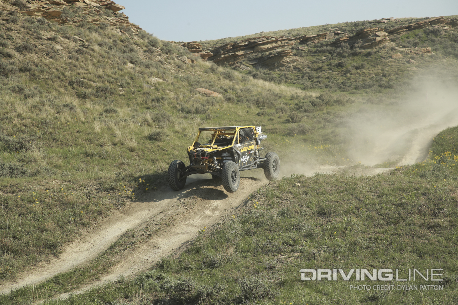 Kyle Chaney off-road racing at 2023 Ultra4 Big Sky 200