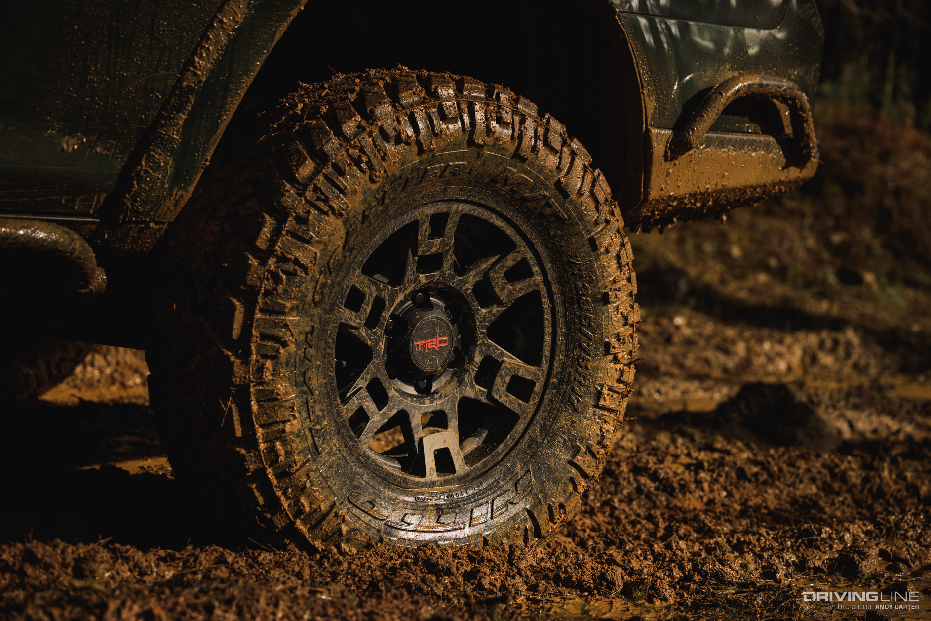 2020 Toyota 4Runner TRD Pro wheels on Nitto Trail Grappler tires