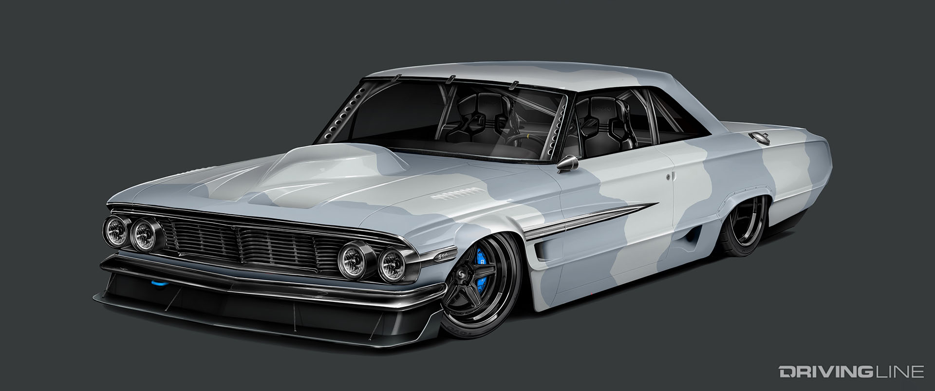 Ford Galaxie Rendering by Andreas