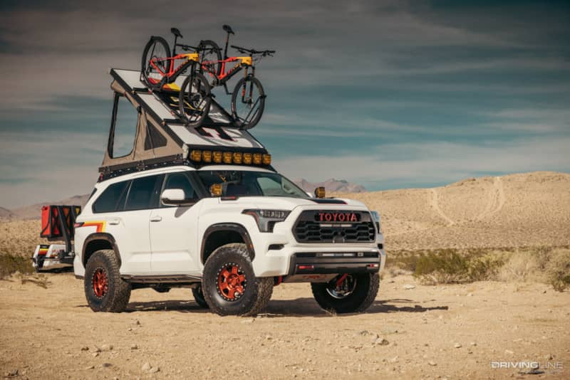 Westcott Designs Toyota Sequoia on Nitto Recon Grappler tires