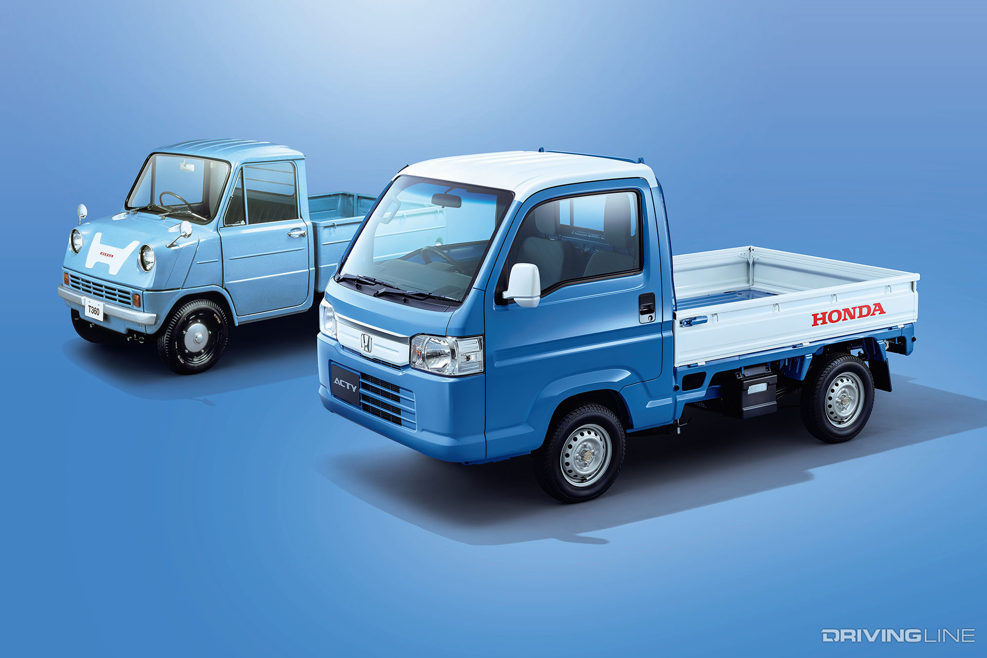 Honda T360 and Honda Acty