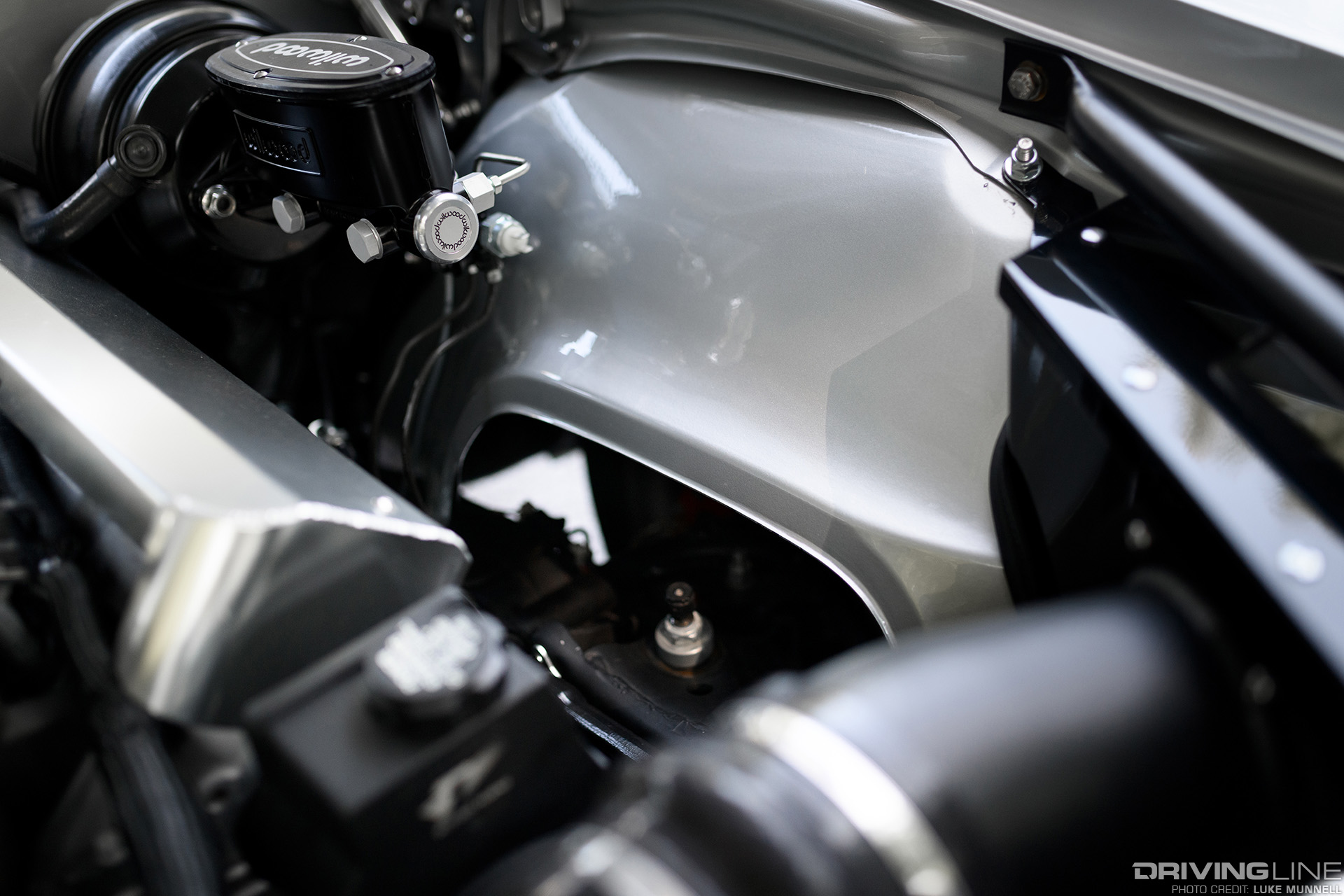 1967 Pontiac Firebird LS Swap Engine Bay