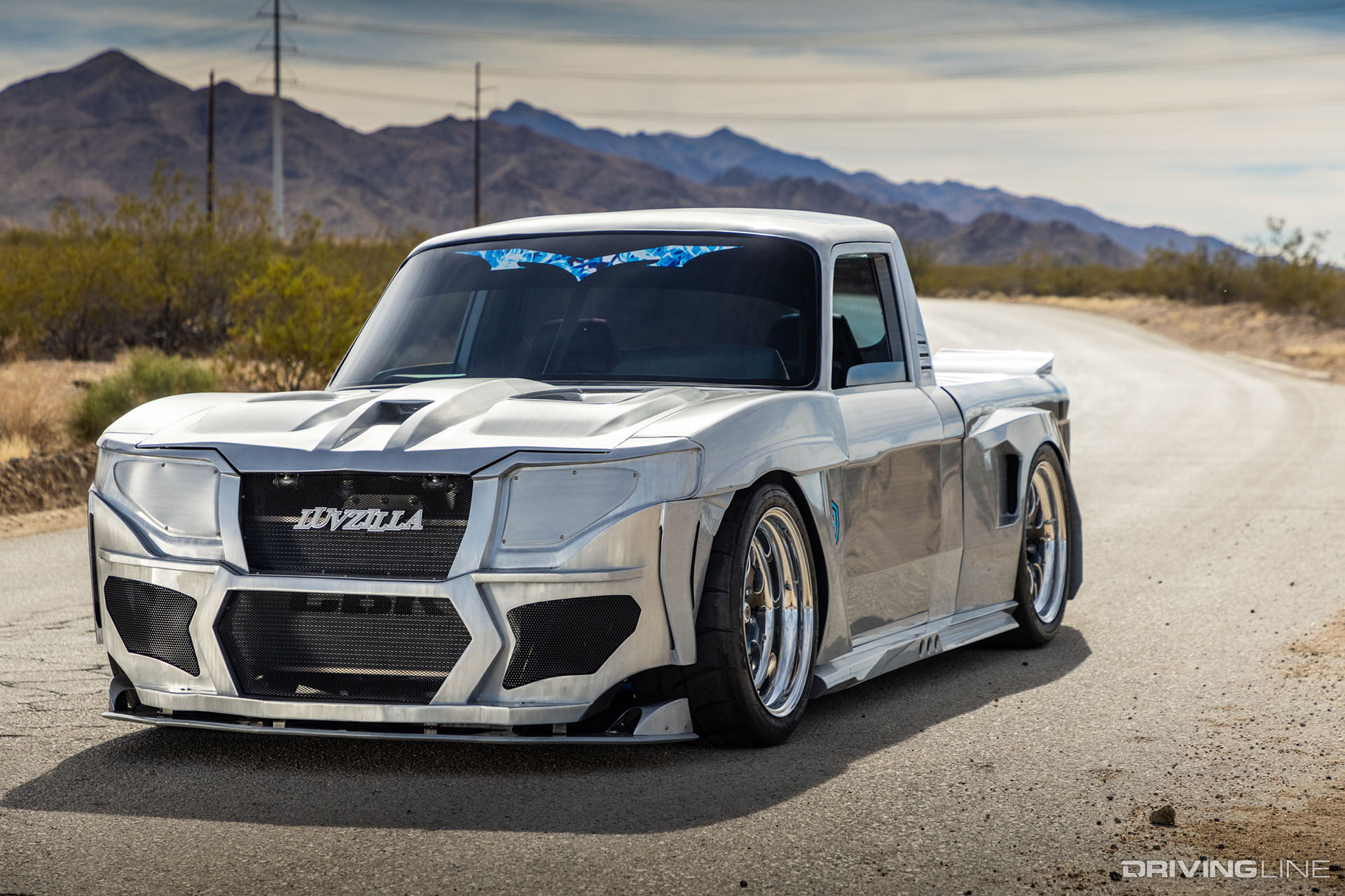 Chevy Luvzilla Front 3/4 View