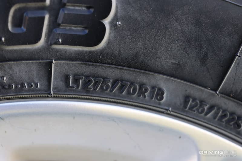 Terra Grappler G3 Light Truck All Terrain Tire Size