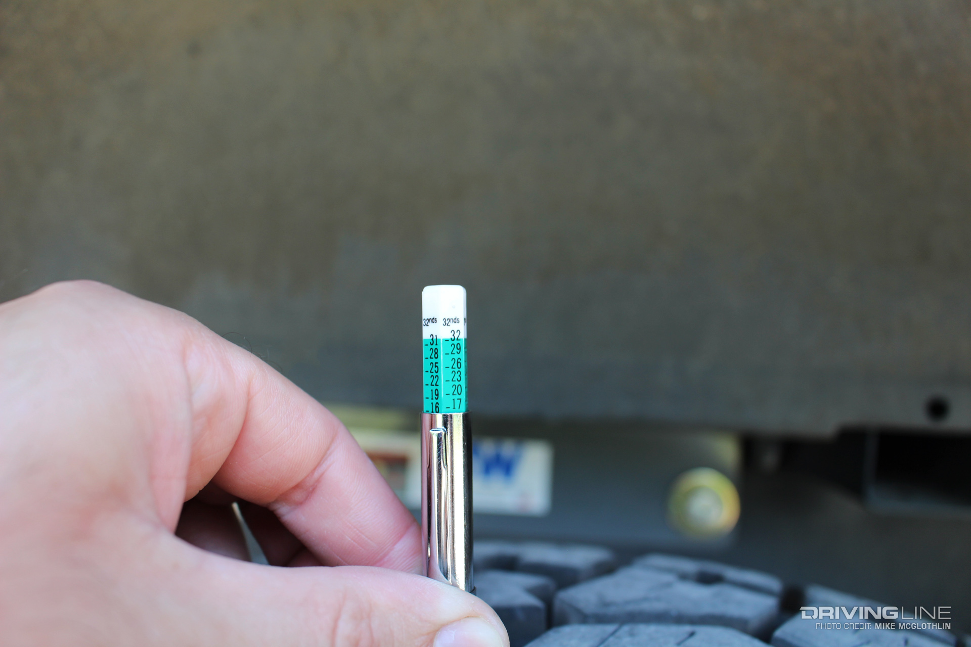 Tire Tread Depth Gauge Nitto Terra Grappler G2