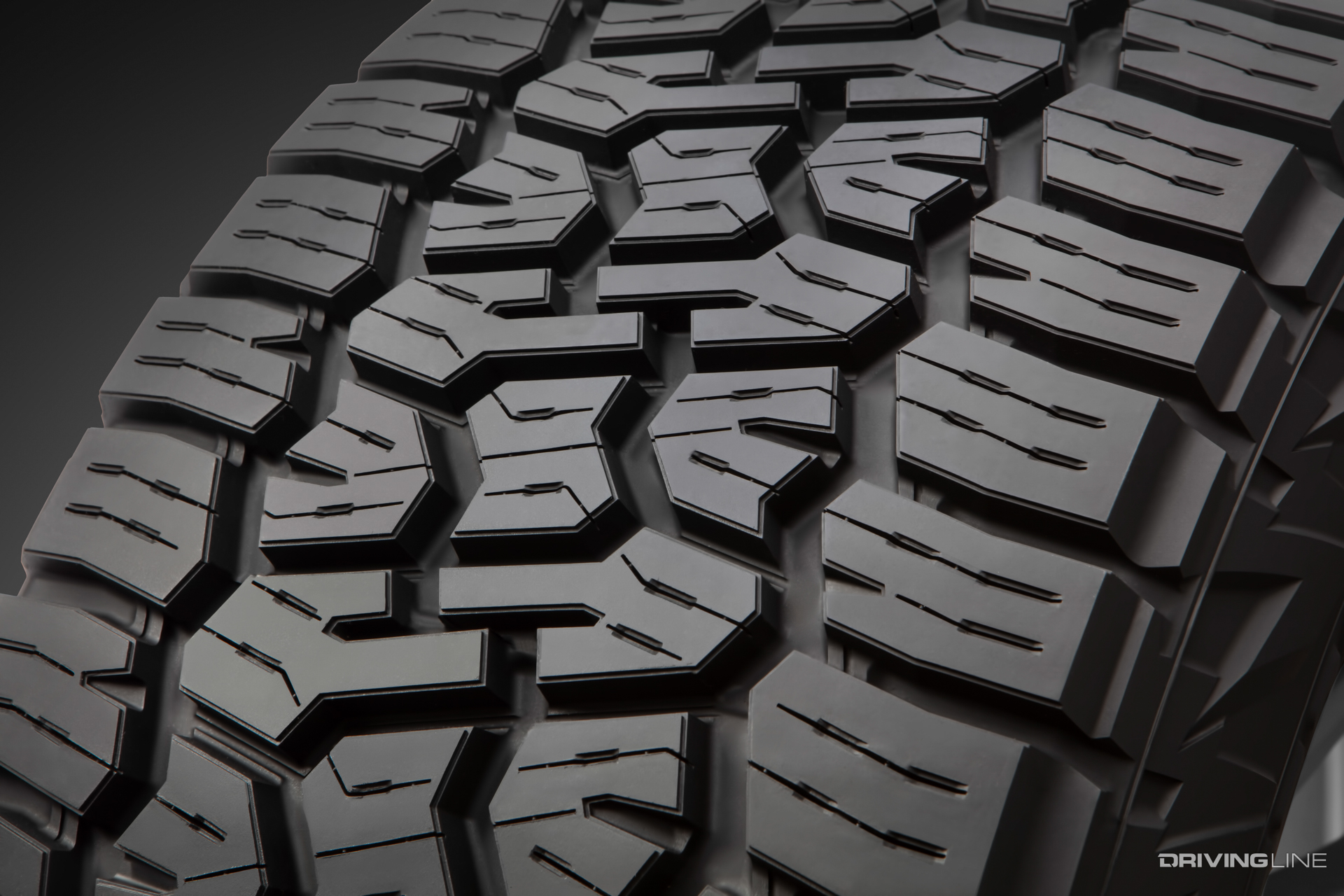 Terra Grappler G3 Tread face Sipes detail