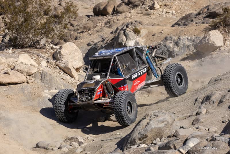 JP Gomez off-road racing at the 2024 Nitto Race of Kings at the King of the Hammers