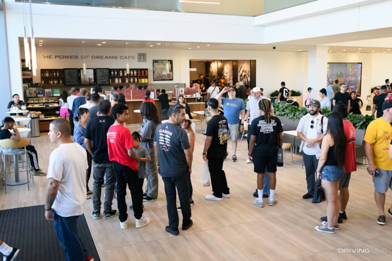The power of dreams cafe at the American Honda Museum in SoCal