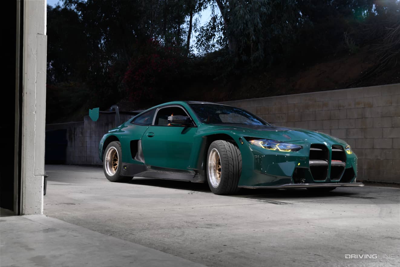 TJ Hunt BMW build on Nitto NT555 G2