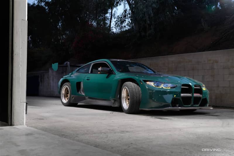 TJ Hunt BMW build on Nitto NT555 G2