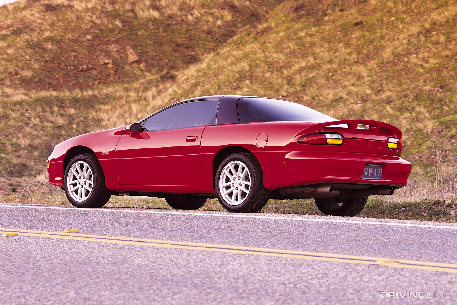 Fourth Gen Camaro SS Rear 3/4 View